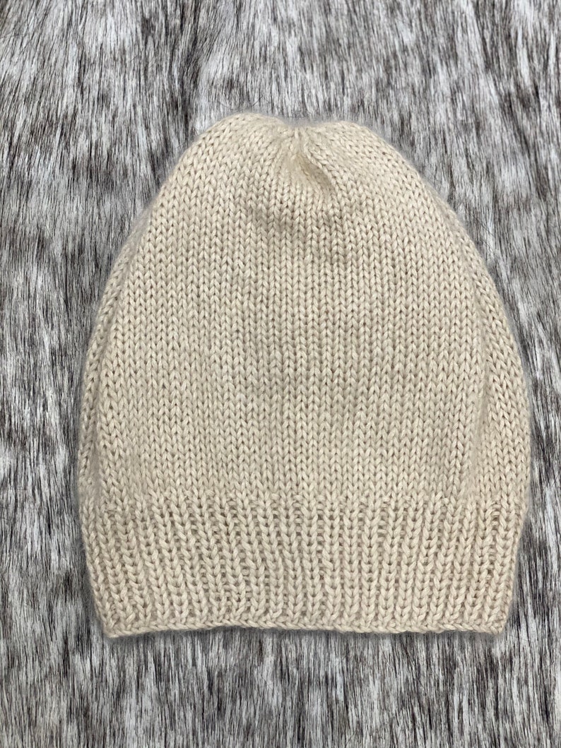 Knitted slouchy hat
