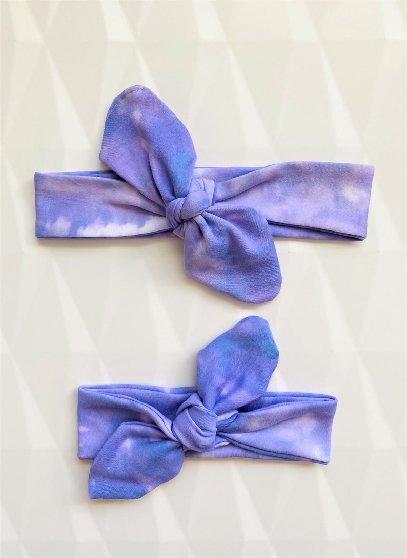 Mommy and Me Tie Dye Headband