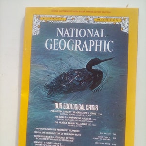 National Geographic Magazine Décembre 1970