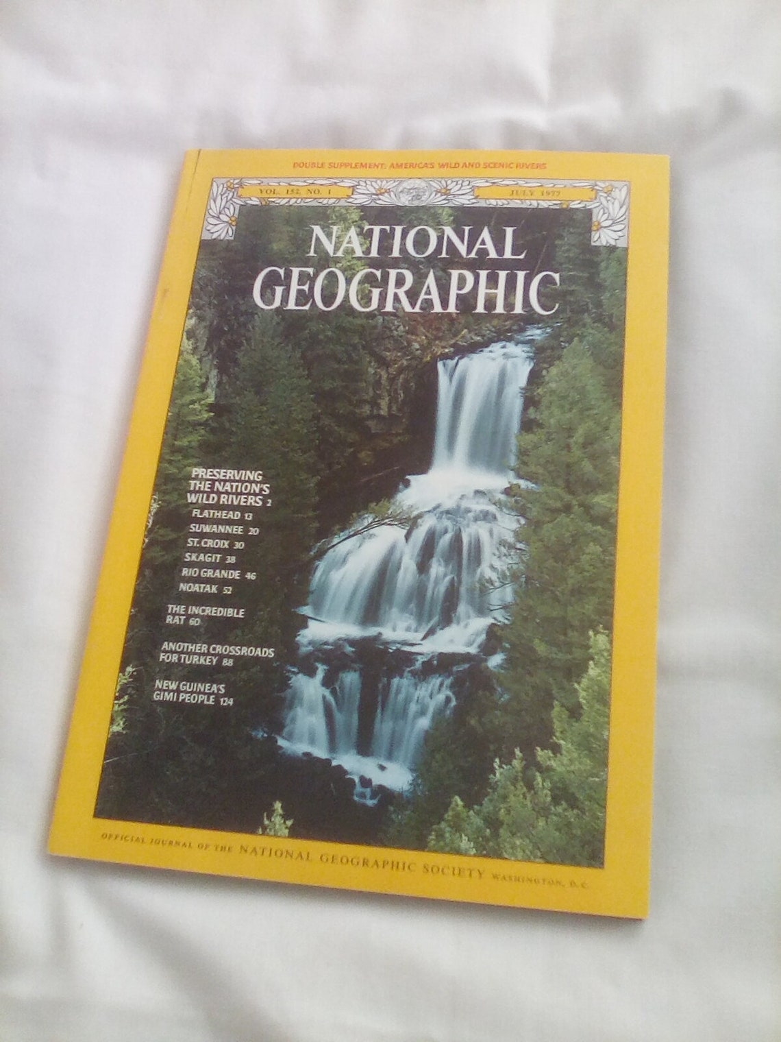 National Geographic Magazine July 1977 | Etsy