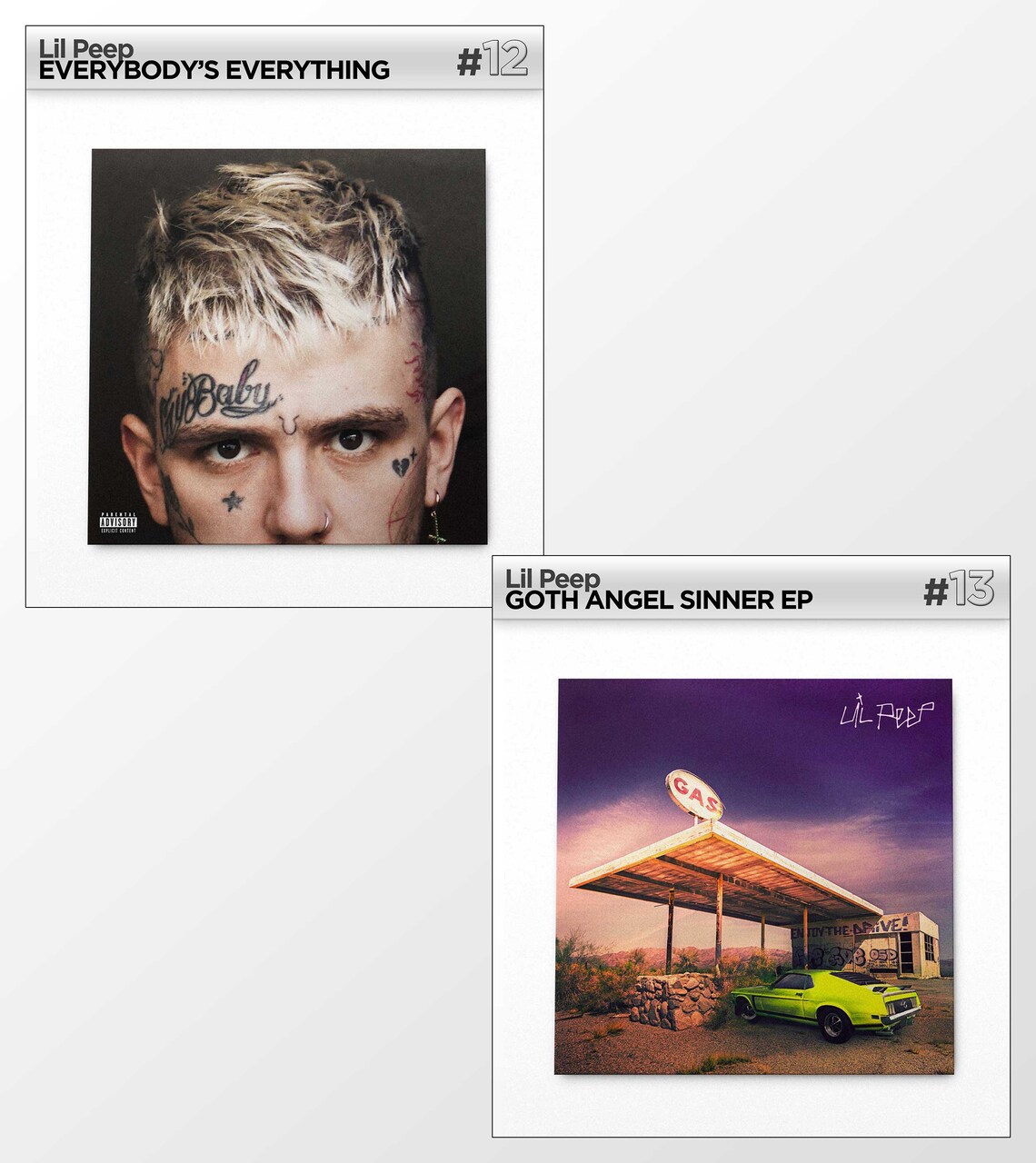 Lil Peep Posters variety of Album Covers Choose your Album Etsy