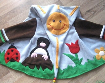 Zipfeljacke"Mole"Taille souhaitée