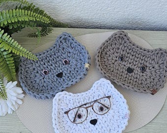 Panier à lunettes, ours à lunettes, étui à lunettes pour enfants, place de parking à lunettes, couleur souhaitée