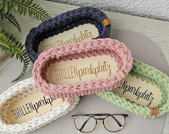 panier à lunettes, étui à lunettes, emplacement pour ranger ses lunettes, couleur souhaitée