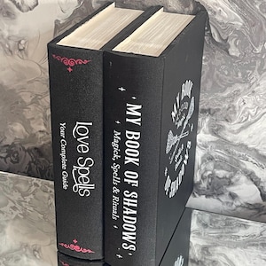 Wooden Book Storage Box – Decorative Book Shaped Keepsake Box for Bookshelf Styling – Hidden Storage Gift for Book Lovers - 12 designs image 9