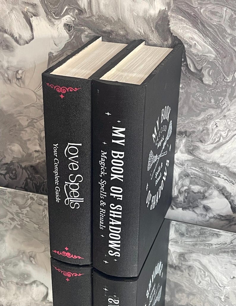 Wooden Book Storage Box – Decorative Book Shaped Keepsake Box for Bookshelf Styling – Hidden Storage Gift for Book Lovers - 12 designs image 9