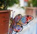 Glass wing Butterfly Honeybee Dragonfly Plant Pot hangers Garden Decor Ornaments Garden Gifts Outdoor living Butterfly gifts Garden Gifts 