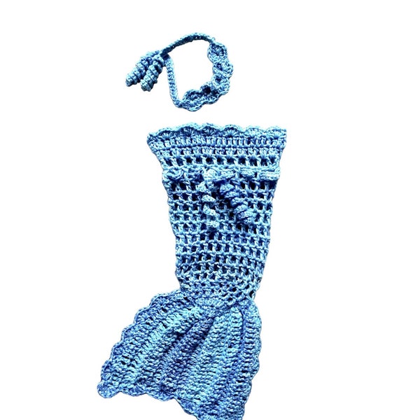 Baby Mermaid Cocoon Sleep Sack Set