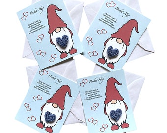 Gnome Pocket Hugs (Set of 4 Cards & Envelopes)