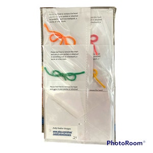 Rainbow Pocket Hugs Set of 6 Cards & Envelopes image 5
