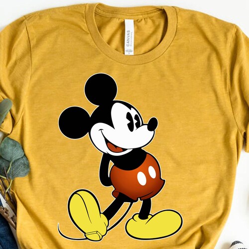 Mickey Mouse Vintage Shirt, Disney Characters Shirt, Mickey Mouse Shirt, Disney Characters World Shirt, Disneyland Shirt, Minnie Mouse Shirt