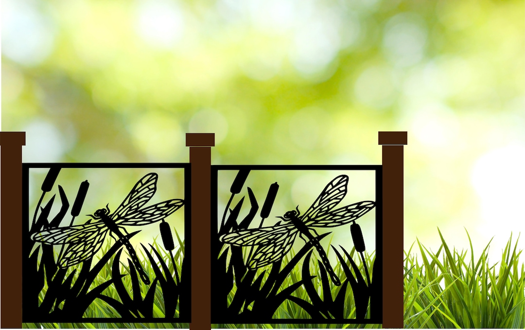 Railing Insert,metal Panel, Privacy Screen, Decorative Panel, Garden ...