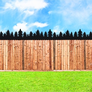 Fence Toppers With Mounting Holes At The Bottom