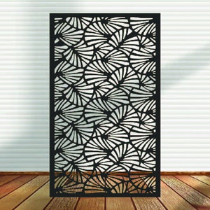 Privacy Panel, Metal Panel, Metal Privacy Screen, Fence, Decorative Panel, Wall Art, Garden Panel, Indoor & Outdoor - Design 6