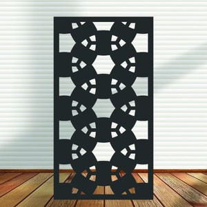 Metal Panel, Metal Privacy Screen, Fence, Decorative Panel, Wall Art, Garden Panel, Indoor & Outdoor - DCA8