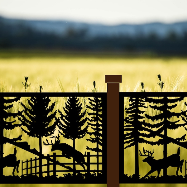 Metal Railing Panel Insert Etsy