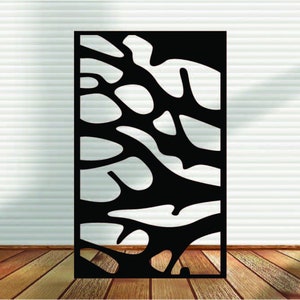 Metal Panel, Metal Privacy Screen, Fence, Decorative Panel, Wall Art, Garden Panel, Indoor & Outdoor - LP13