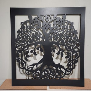 Privacy Panel, Tree of Life Metal Panel - Metal Panel, Privacy Screen, Wall Art, Railing Insert