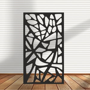 Privacy Panel, Metal Panel, Metal Privacy Screen, Fence, Decorative Panel, Wall Art, Garden Panel, Indoor & Outdoor - Design 10