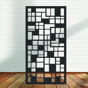 Metal Panel, Metal Privacy Screen, Fence, Decorative Panel, Wall Art, Garden Panel, Indoor & Outdoor - DCA10