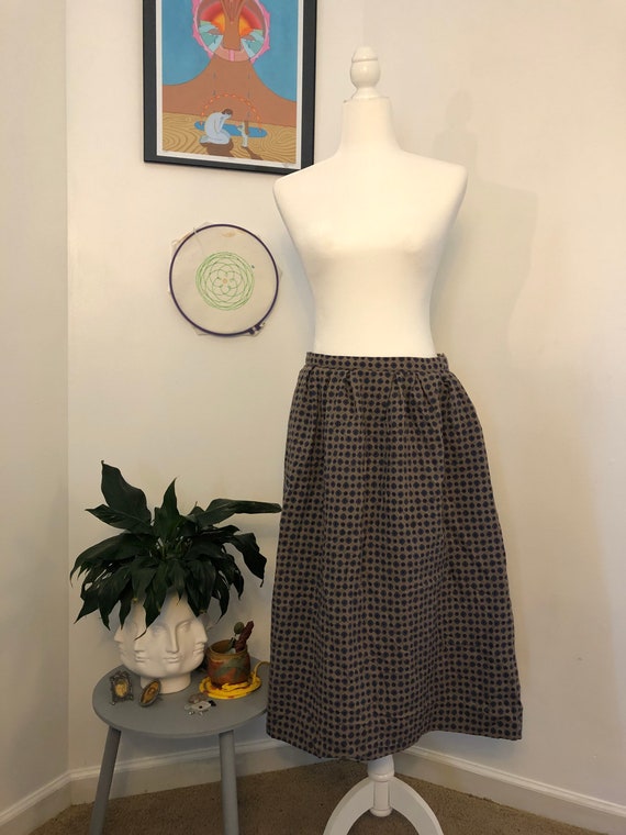 50s wool skirt