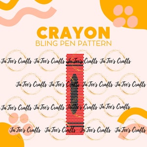 Patrón de lápiz brillante (crayón)