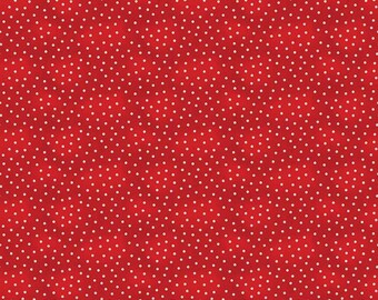 Painter's Palette Baby buttons red half yard