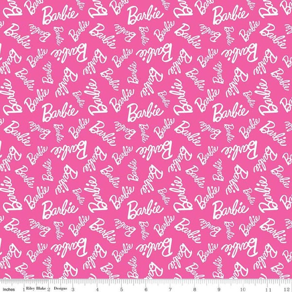 Barbie Fabric by the Yard - Etsy
