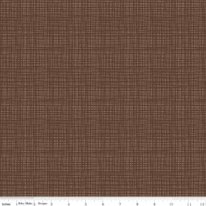 Riley Blake Texture Chocolate Brown half yard
