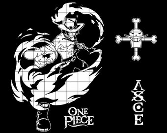 Ace One Piece Etsy