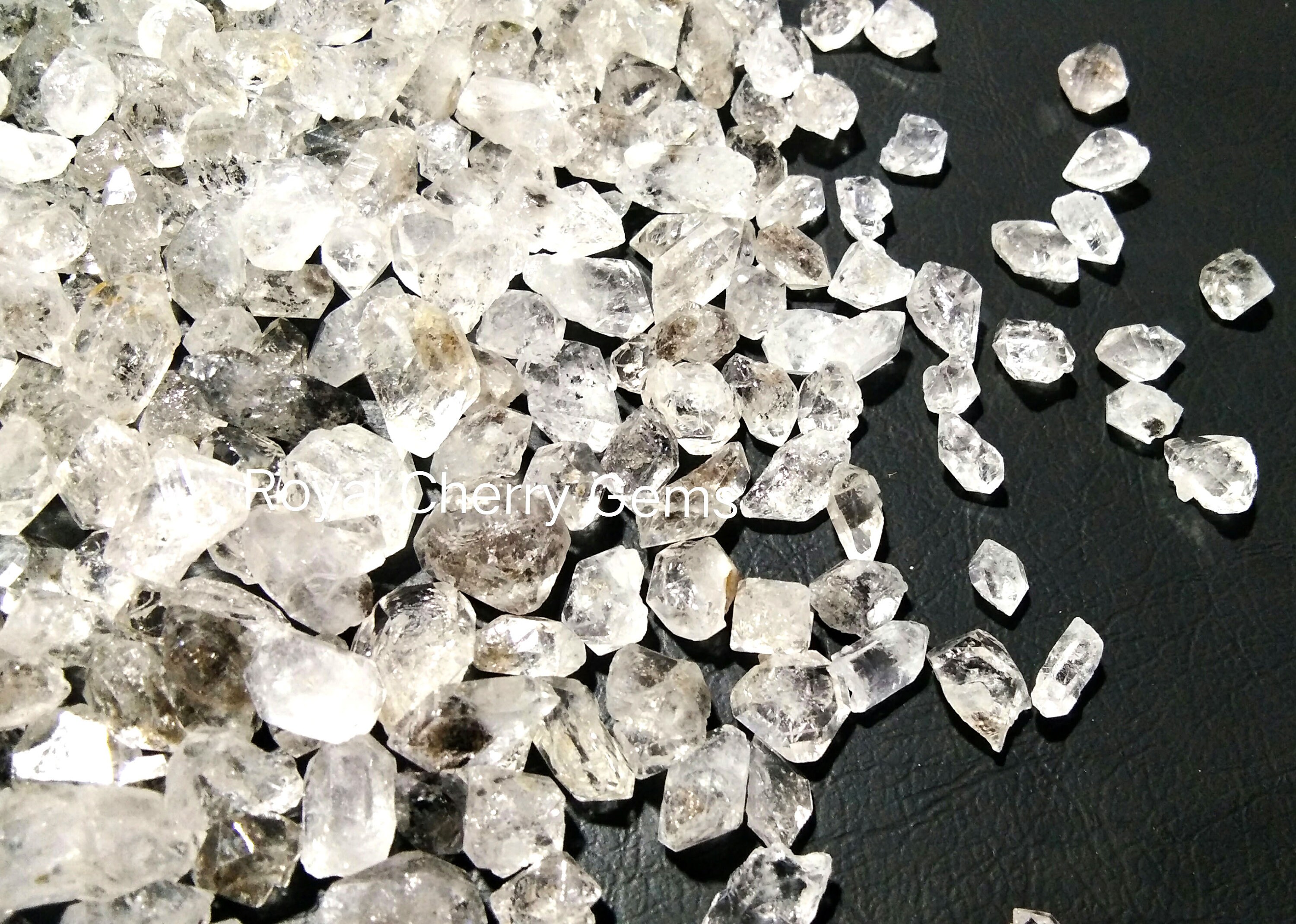 100 Natural Herkimer Diamond Rough Stone Herkimer Diamond Etsy