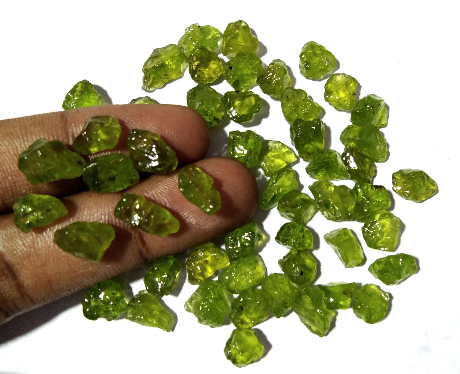 Top Quality 100Natural Peridot Rough Gemstone Energy Raw Etsy