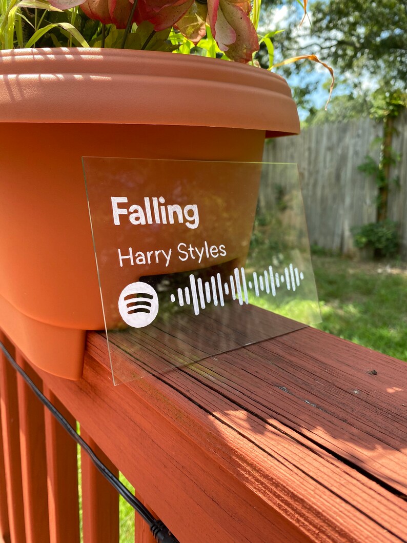 Customizable Spotify Song Glass Art Set of 2 Song Glass Art Etsy