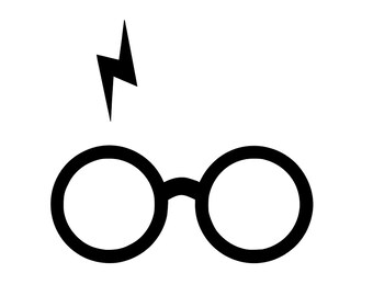 Download Harry Potter Glasses Svg Etsy
