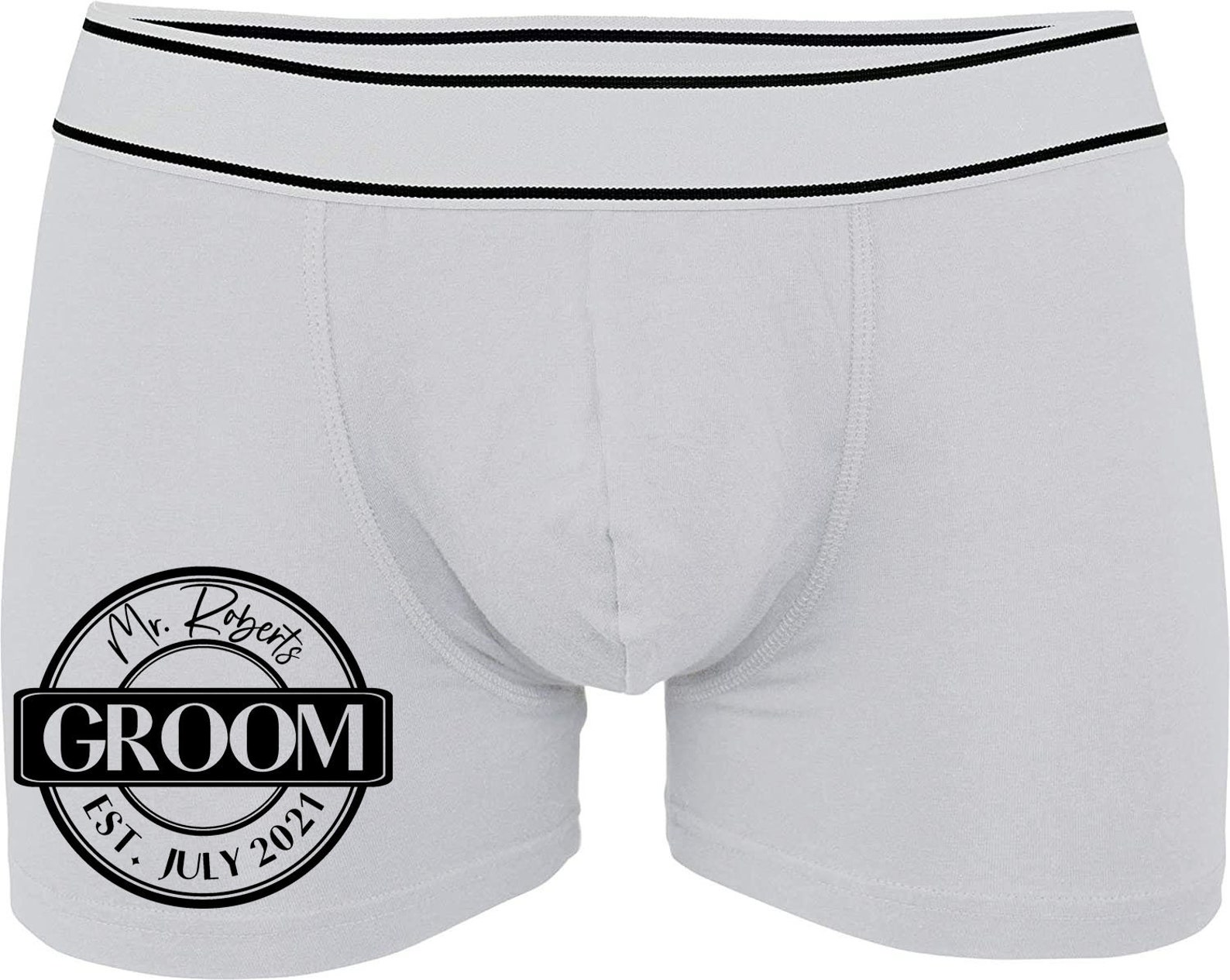Mens Groom Underwear Novelty Boxers Wedding Boxer shorts Etsy
