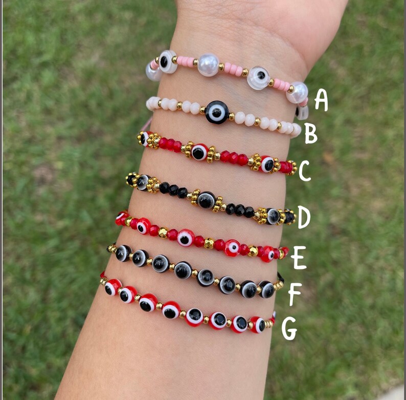 Evil Eye Bracelets Pulsera De Mal De Ojo / Evil Eye Bracelet Etsy