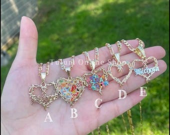 Karol G Necklace. Gold Plated Karol G Heart Necklace. Karol G Gold Plated Necklace. Bichota Necklace. Mañana Sera Bonito Merch. Karol G hear