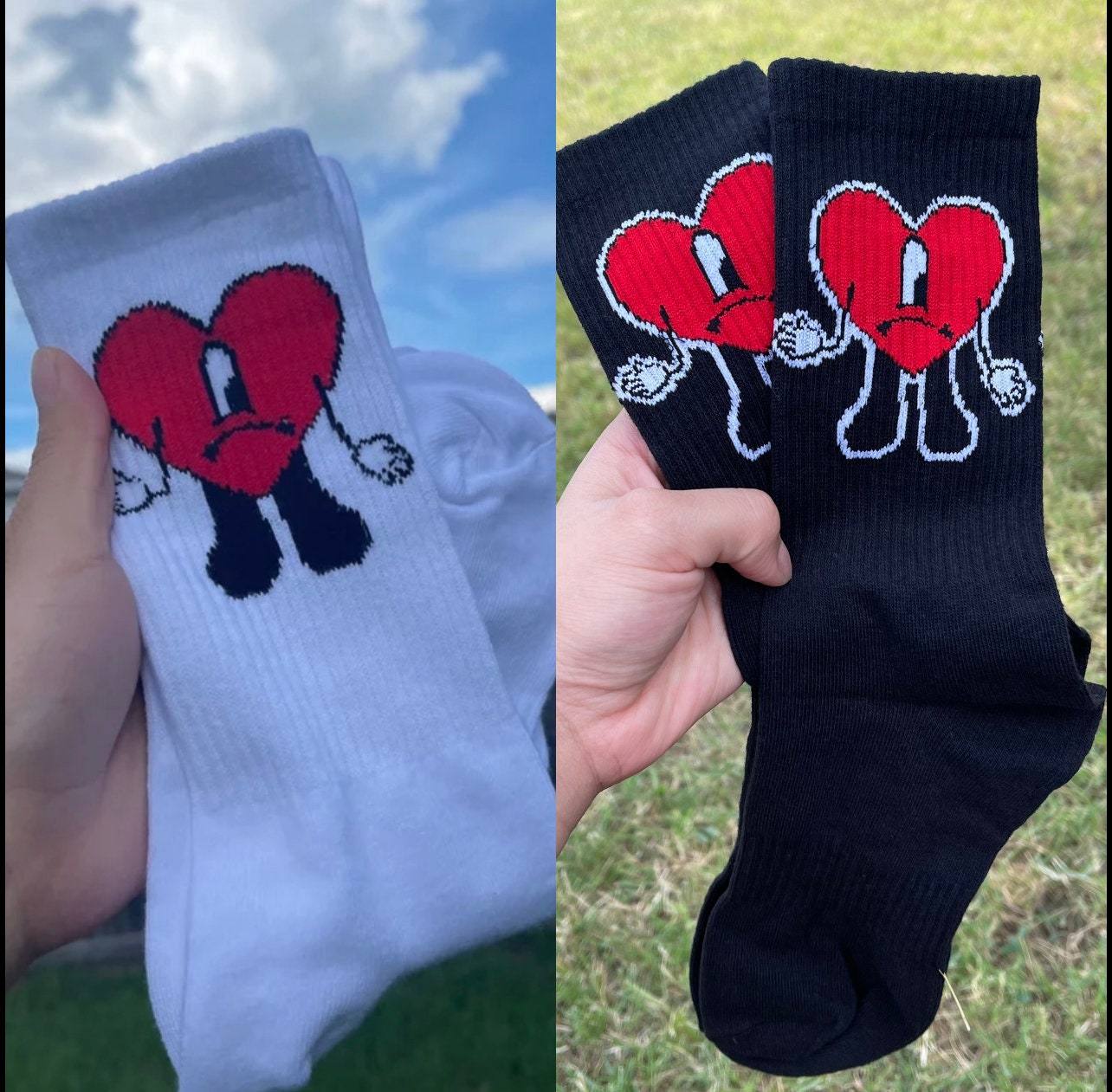 Bad bunny UVST socks - munimoro.gob.pe