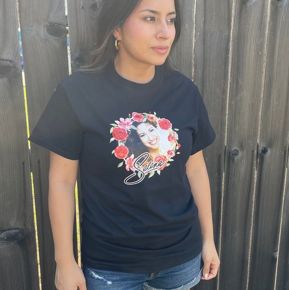 Selena Quintanilla Shirt for Kids Unisex. La Reina De La Cumbia. Selena Quintanilla T shirt. Como La Flor. Selena. Floral Shirt. Kids Etsy Ireland
