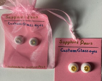 READ DESCRIPTION LPS//Littlest Pet Shop Custom Glass//Resin Eye Commission