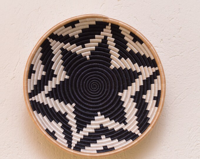 African Wall Basket Wall Hanging Baskets African Decor Etsy