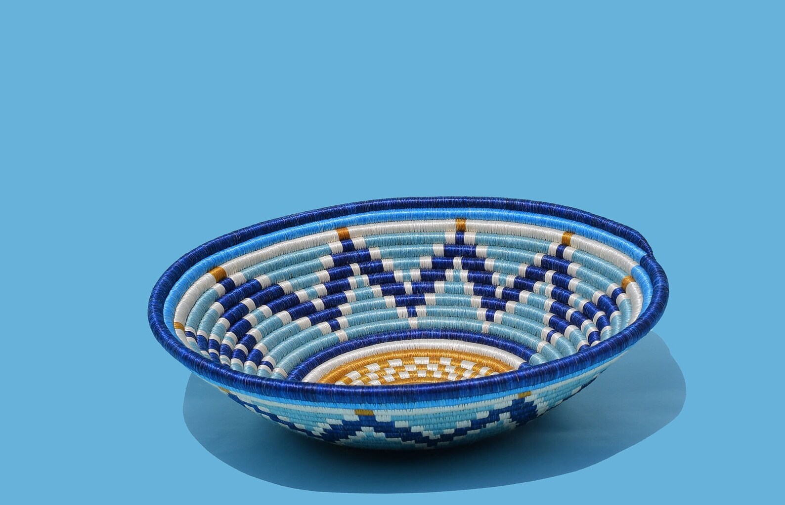 12 African Woven Basket Wall Hanging Baskets Rwanda Etsy