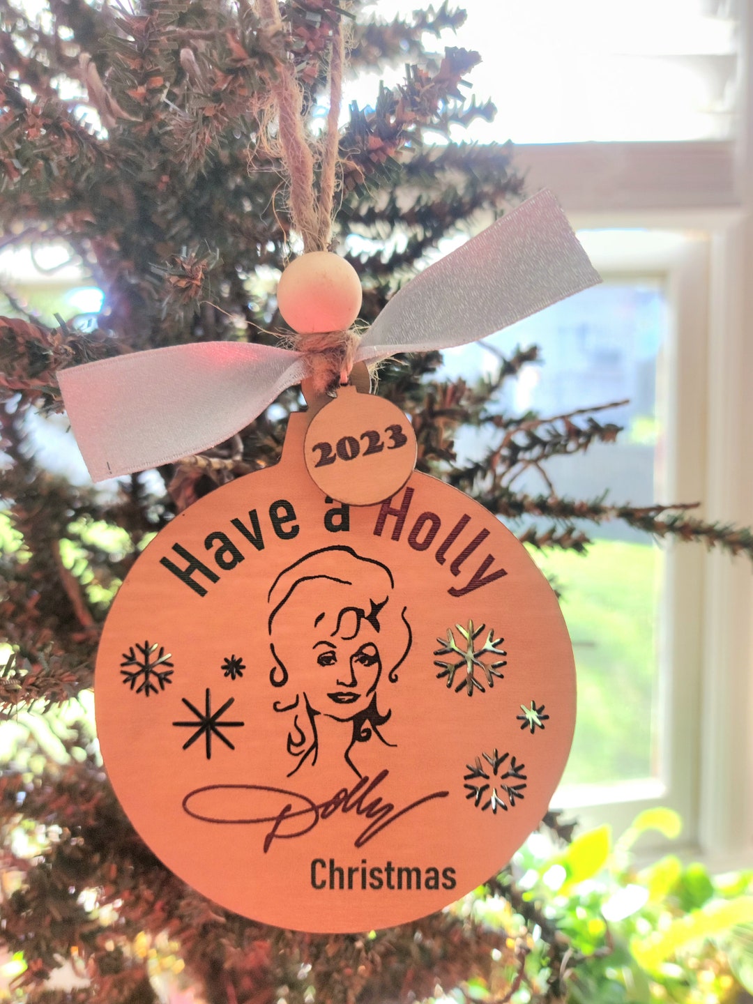 dolly-parton-ornament-christmas-holly-dolly-tn-dollywood-etsy