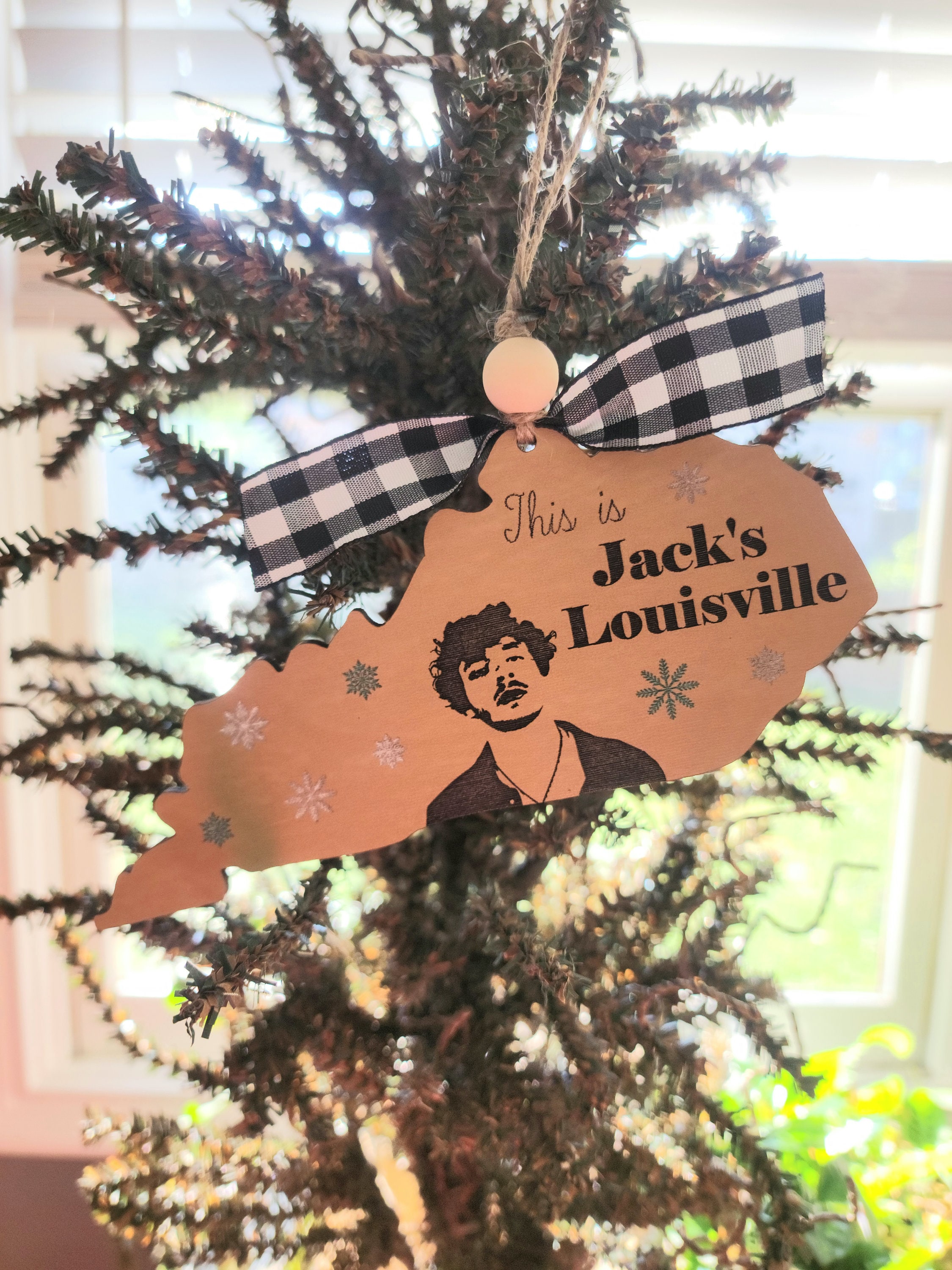 Jack Harlow Ornament Christmas Louisville Kentucky KY Jack's Louisville
