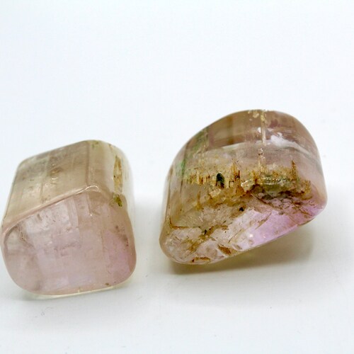 2 Pieces Natural Kunzite Polished Tumble, Natural Pink Color Tumble, shops Full Luster, Healing Stone, Natural Kunzite Stone, Birthstone, 97 Gram