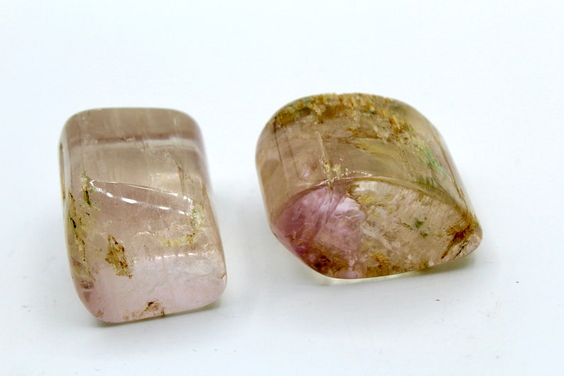 2 Pieces Natural Kunzite Polished Tumble, Natural Pink Color Tumble, shops Full Luster, Healing Stone, Natural Kunzite Stone, Birthstone, 97 Gram
