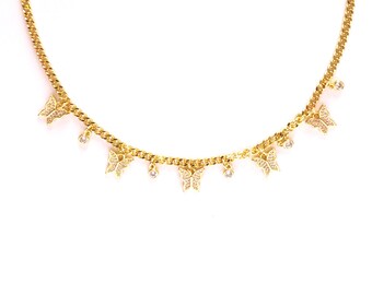 Necklace - Multi Butterfly Necklace