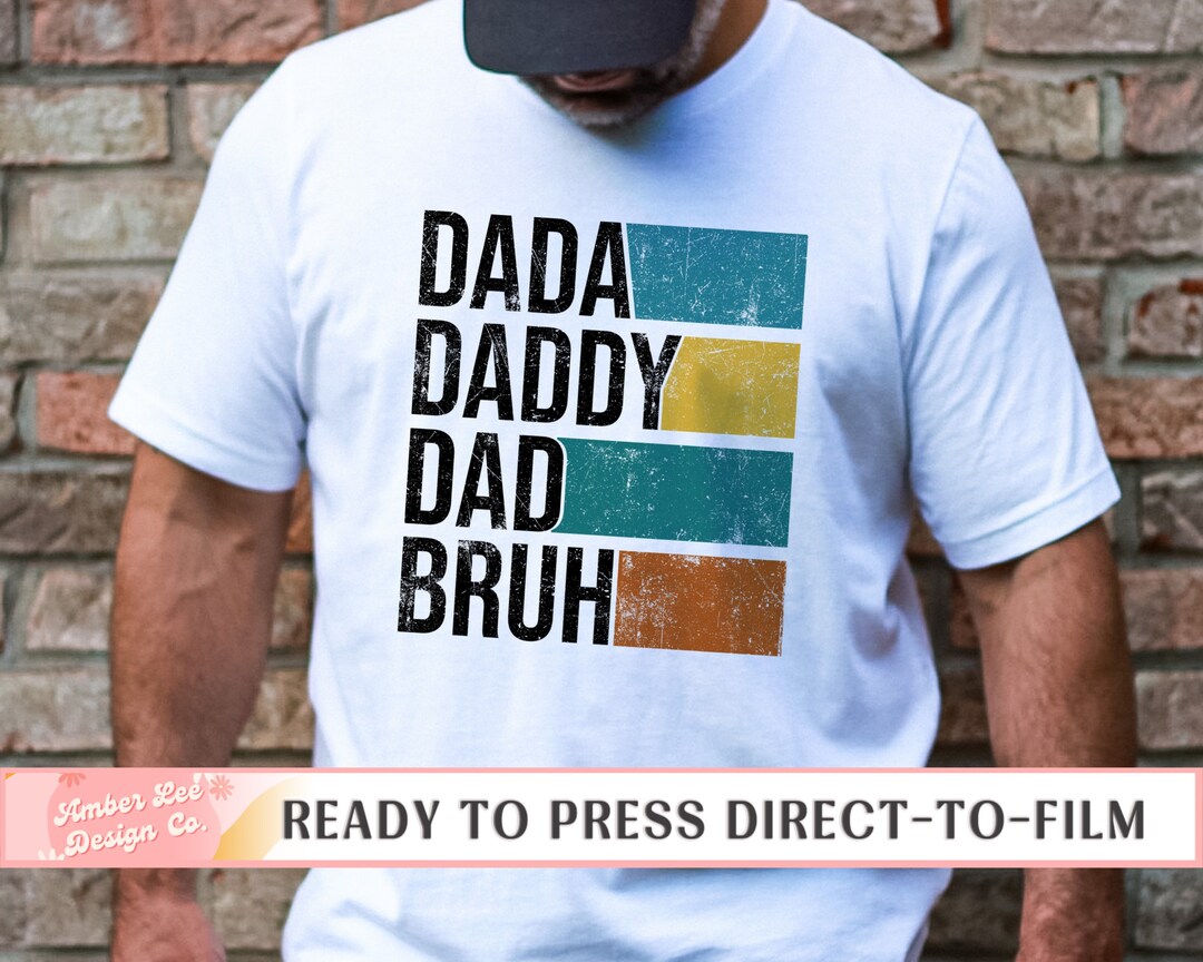 The COOL Dad/dtf Transfer/ready-to-press/father's Day 