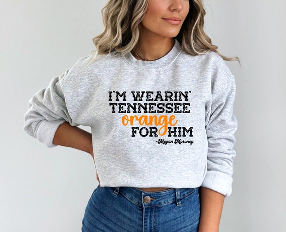 Wearing Tennessee Orange for Him DTF Transfer, Ready to Press, T