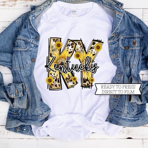 Kentucky DTF Transfers, Ready to Press, T-shirt Transfers, Heat Transfer, Direct to Film, Sunflower KY, Sunflower Kentucky, Louisville